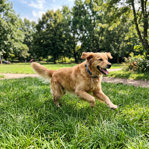 Carolina M. · Mamá de Rocky (Golden Retriever)